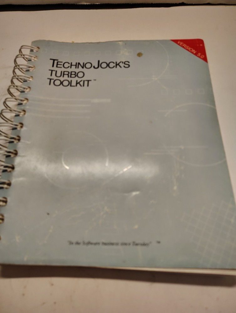 Techno Jocks Turbo Tool Kit 5.0 Book