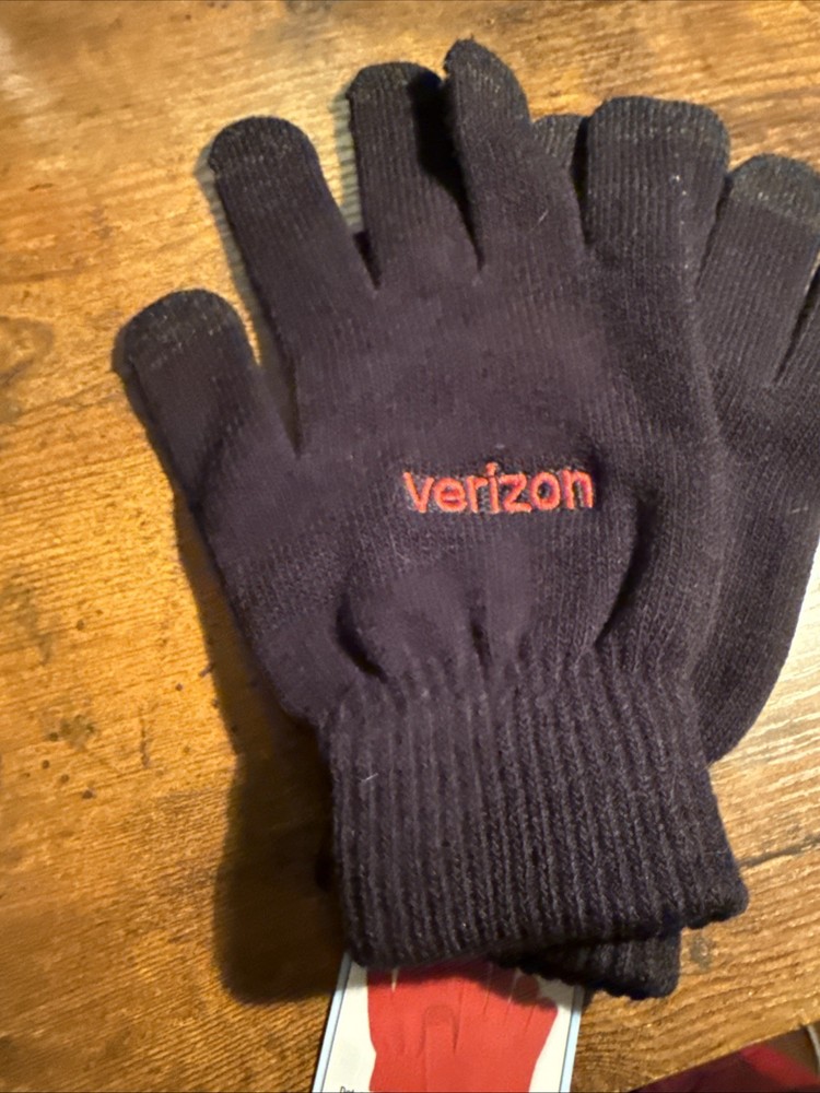 Verizon Wireless Acrylic Gloves Touchscreen Texting for iPhone New NWT