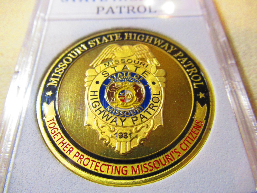 MISSOURI STATE HIGHWAY PATROL Challenge Coin