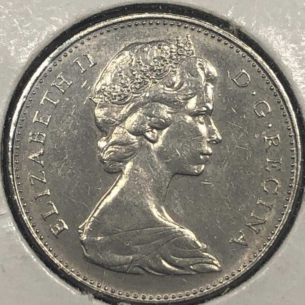 1976 Canada Five Cent Foreign Coin #1431