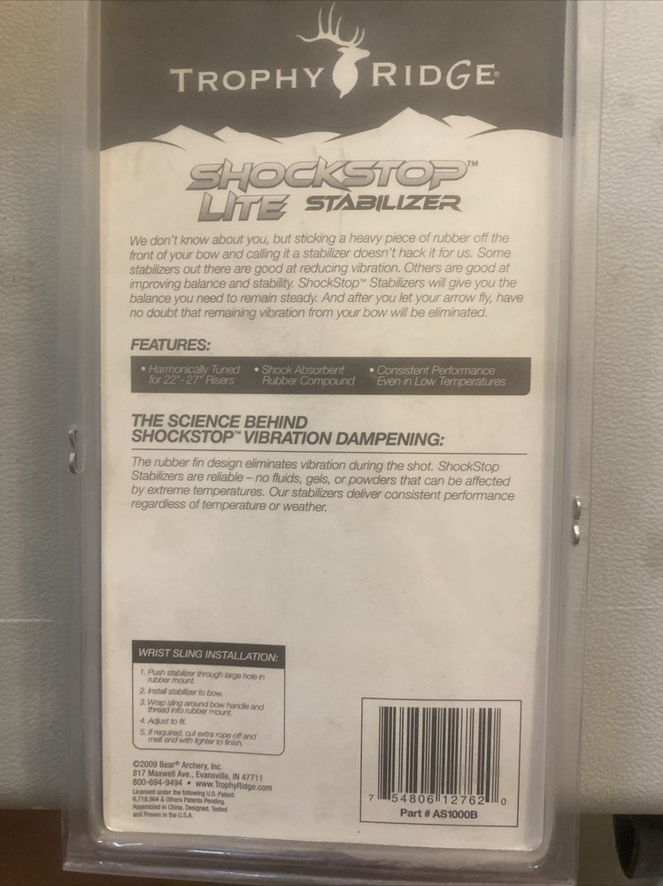 Trophy Ridge ShockStop Lite Stabilizer