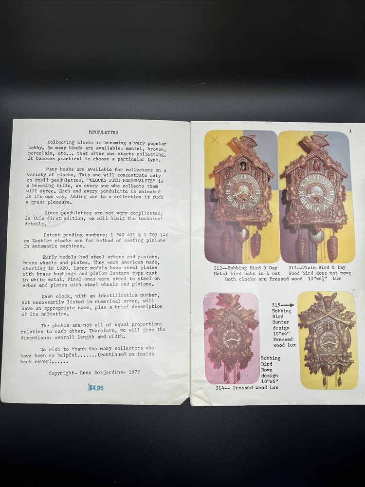 Clocks with Personalite 1st Edition