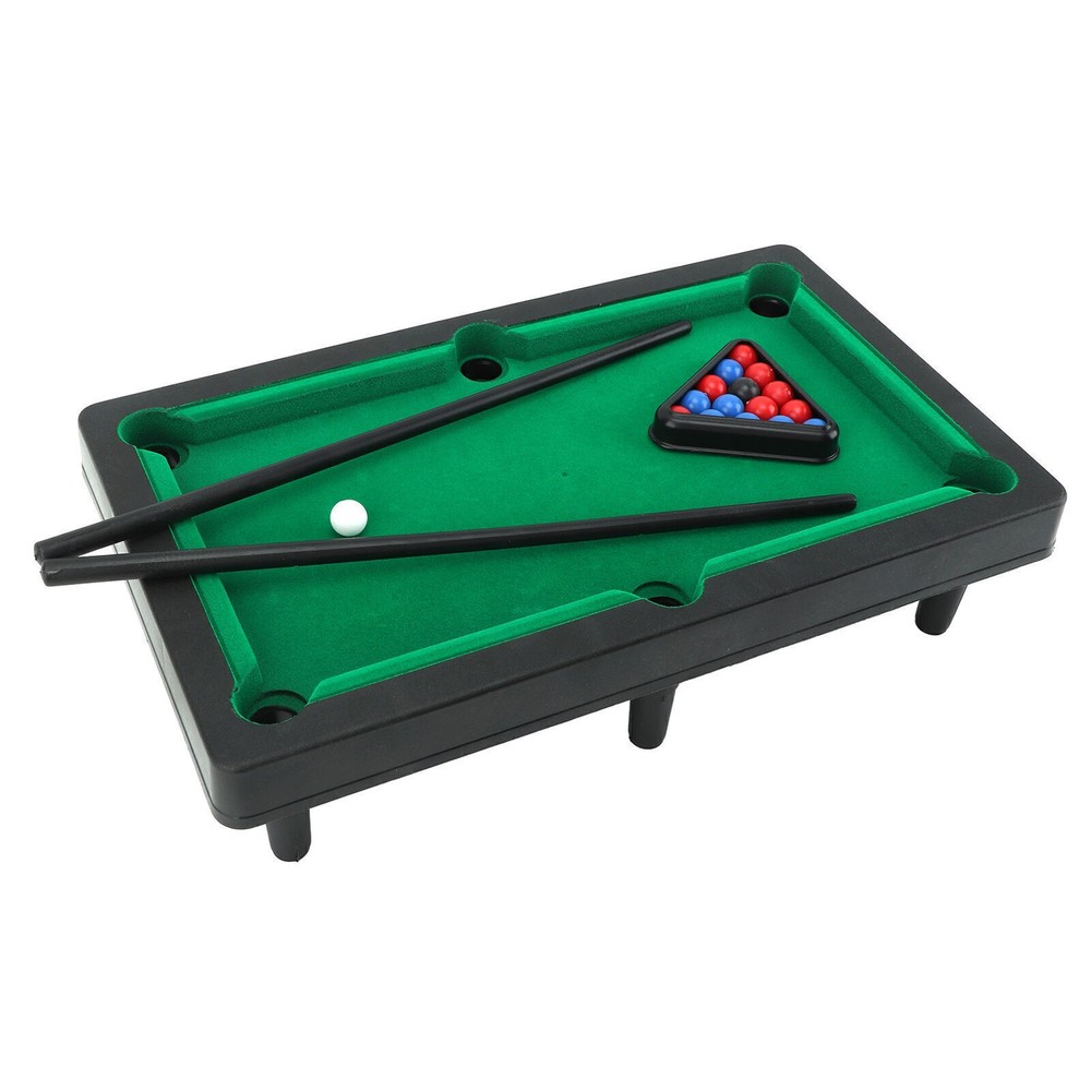 Mini Pool Table Interactive Simulation Miniature Billiard Pool Game Set