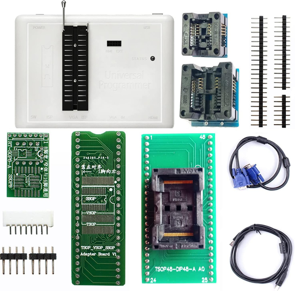 RT809H Emmc-Nand Flash Extremely Fast Universal Chip Programmer Kit IC Programm