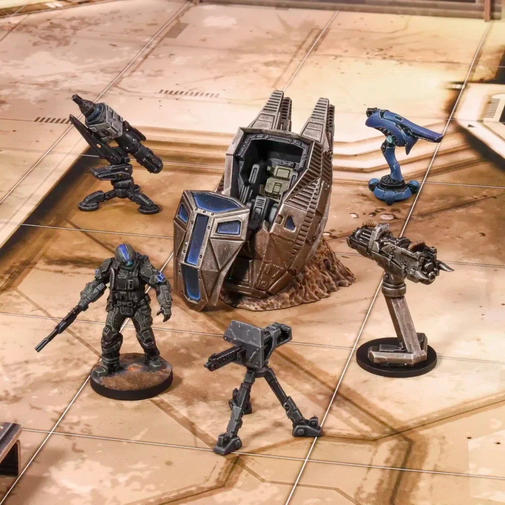 ODST Scenery Set Halo Flashpoint PRESALE April 2026 NIB Mantic