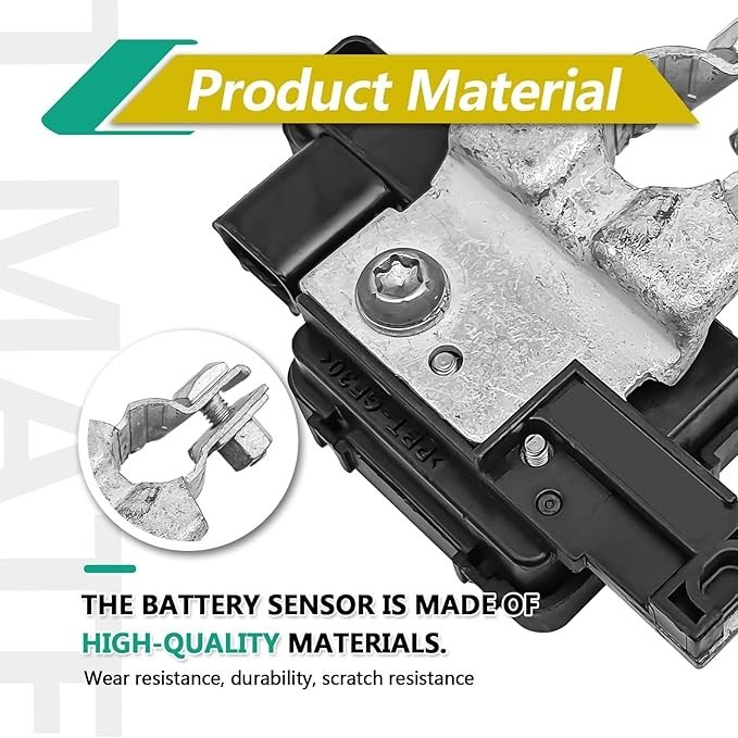 Battery Sensor Battery Cable Terminal End Sensor, Compatible with Honda Accord