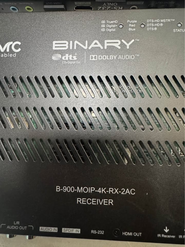 OVRC ENABLED BINARY B-900-MOIP-4K TRANSMITTERS (POE ONLY) TX-2AC ONLY