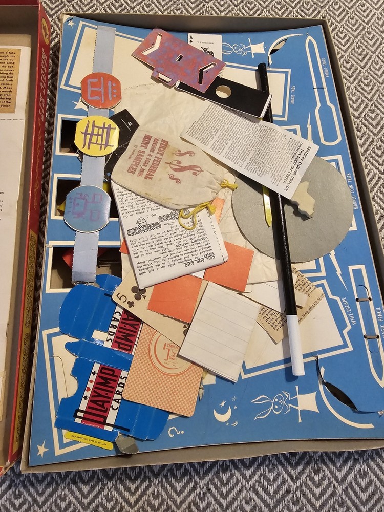 Vintage 1953 Magic Kit Transogram