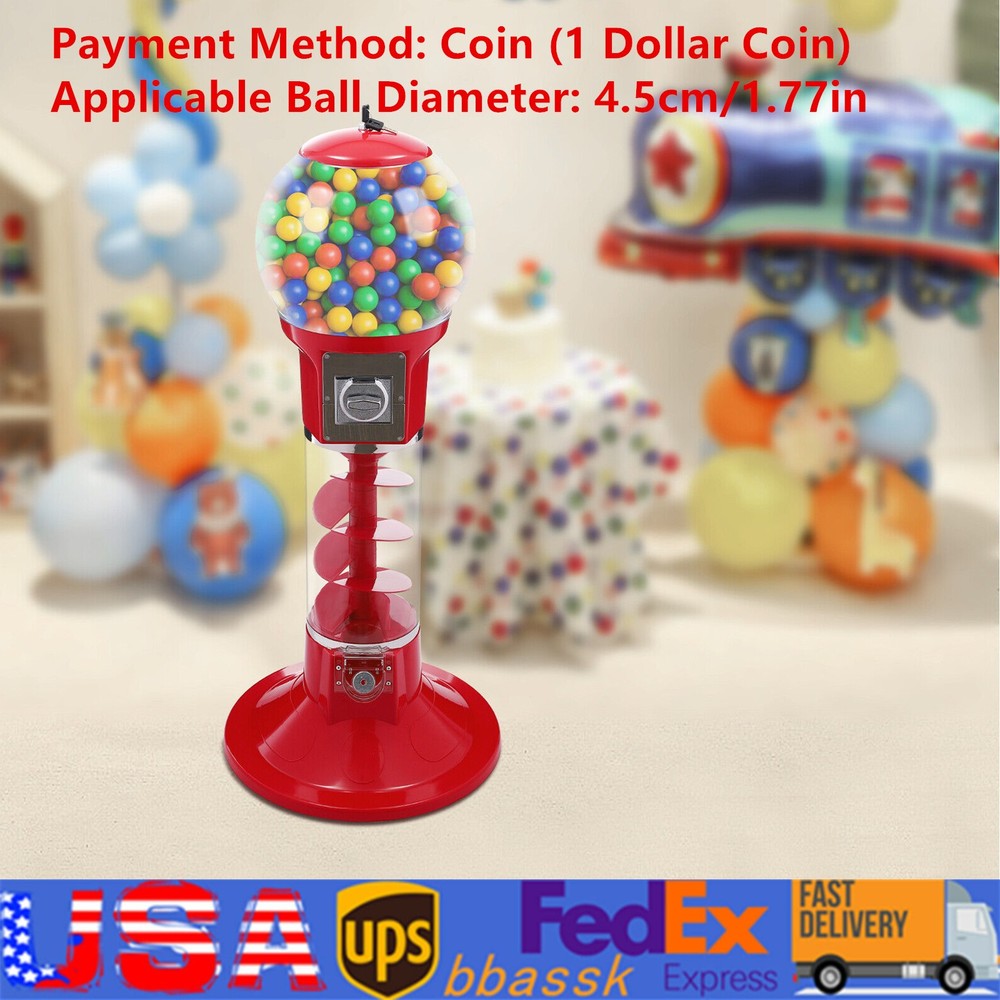 Automatic Products Candy Snack Vending Machine Twister Ball Vending Machine