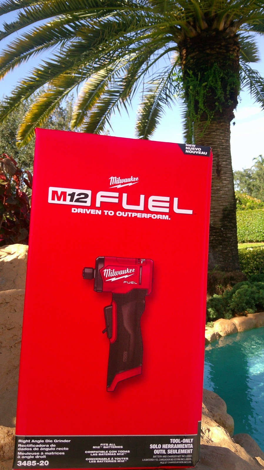 Milwaukee 3485-20 M12 FUEL 1/4" Right Angle Die Grinder (Bare Tool) NEW ✅