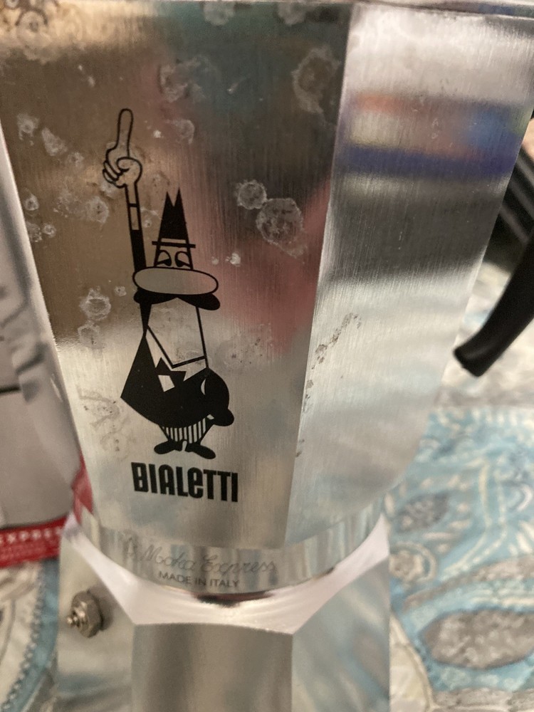 Bialetti Moka Express 12 cup Espresso Maker - Silver