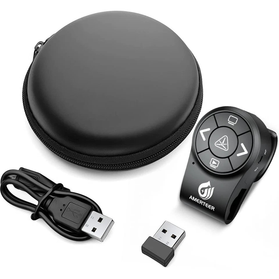 Wireless Presentation clicker for PowerPoint Presentations RF 2.4GH