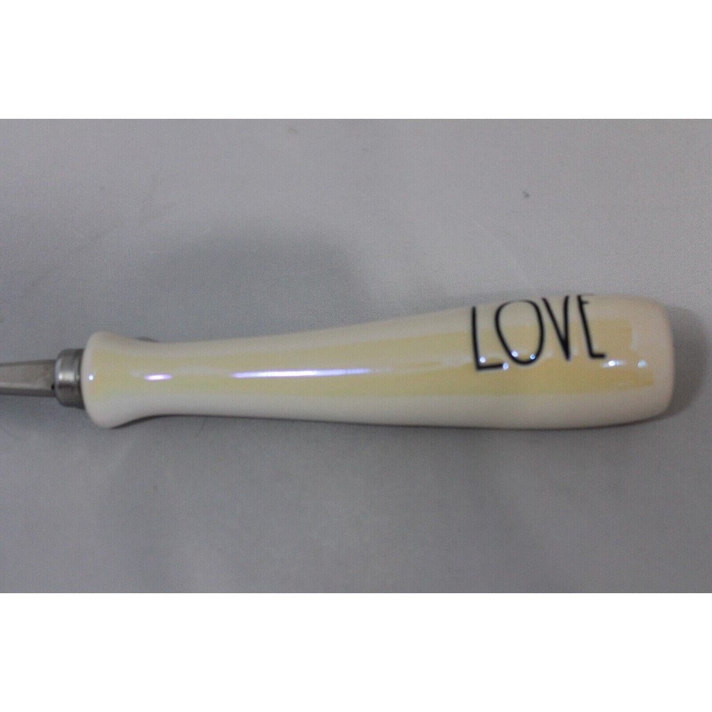 Rae Dunn Wedding Collection "Love" Cake Pie Server