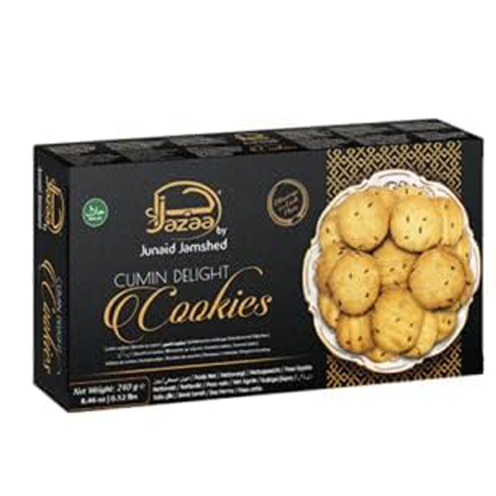 Junaid Jamshed Cumin Cookies Biscuits Snacks Cracker Pakistani Indian Bakery