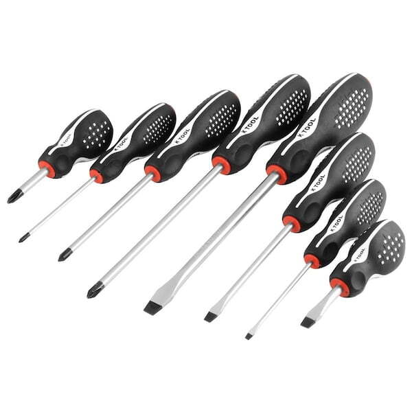 Screwdriver Set, 8 Pieces