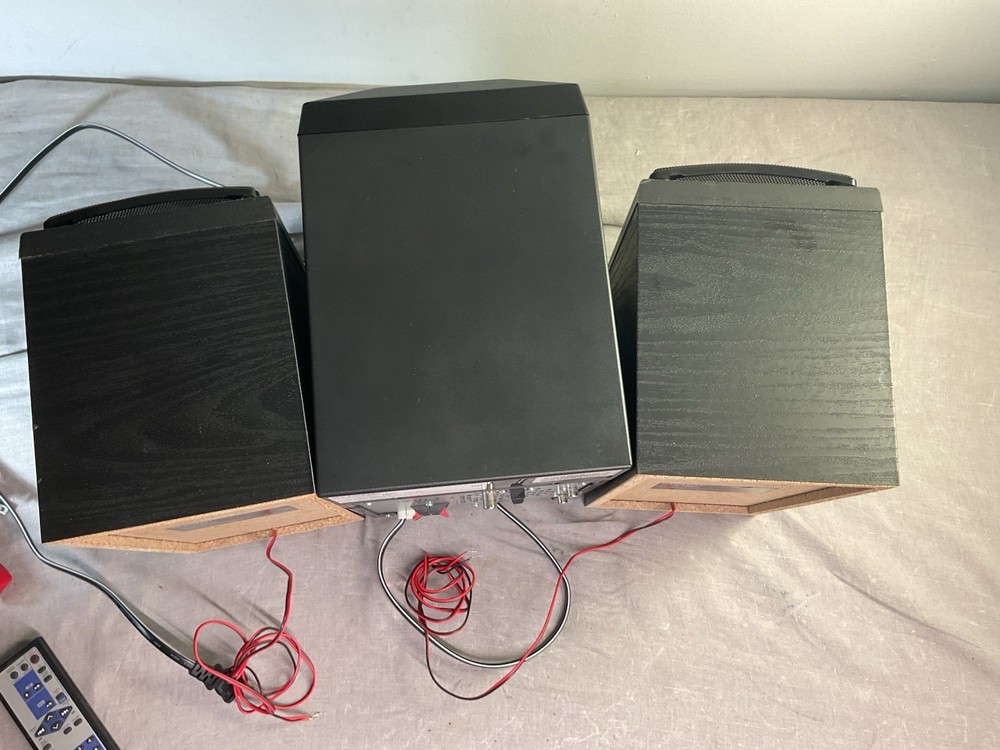 Sharp XL-DK257N Micro Component System iPod Dock with Remote - Tested