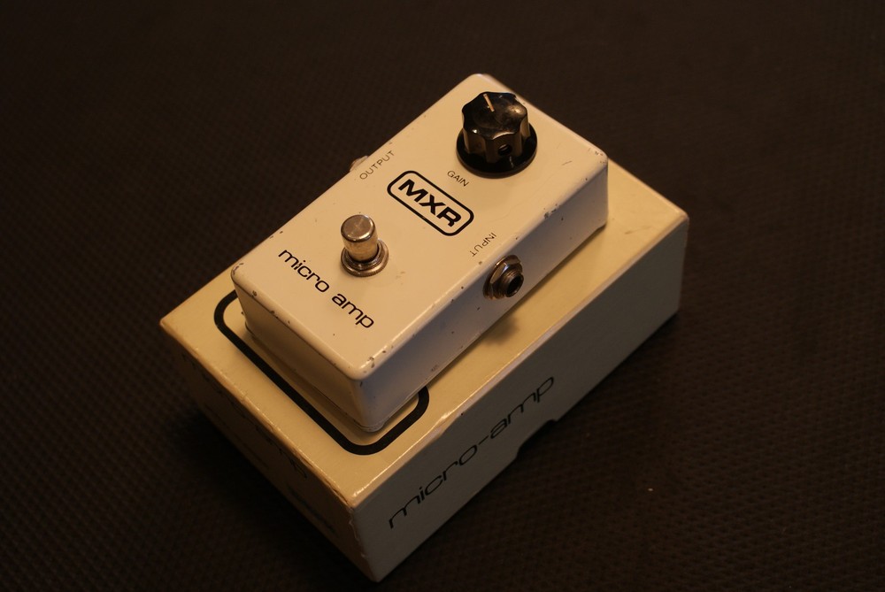Vintage 1980 MXR Micro Amp
