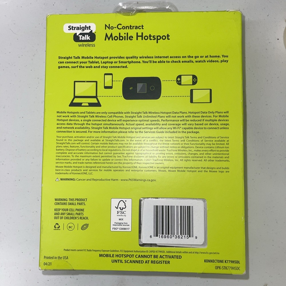 Moxee K779HSDL Mobile Hotspot - Black -