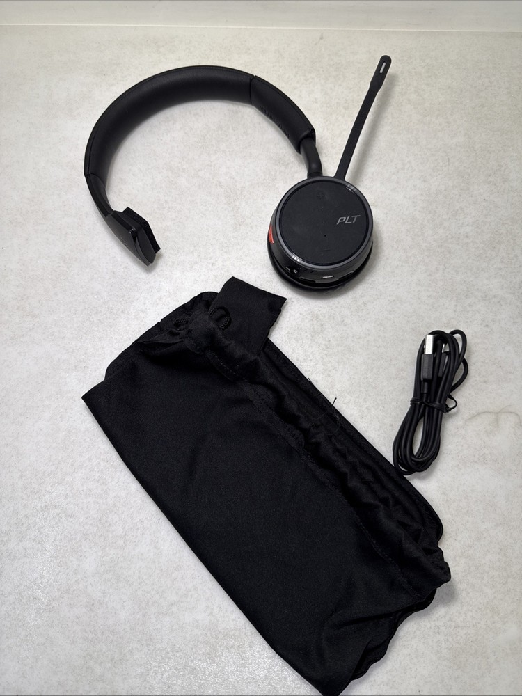 Plantronics Poly Voyager B4210T UC Bluetooth Headset & Cable