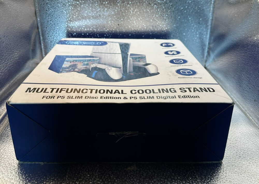 PGTECH Multifunctional Cooling Stand for PS5 Slim