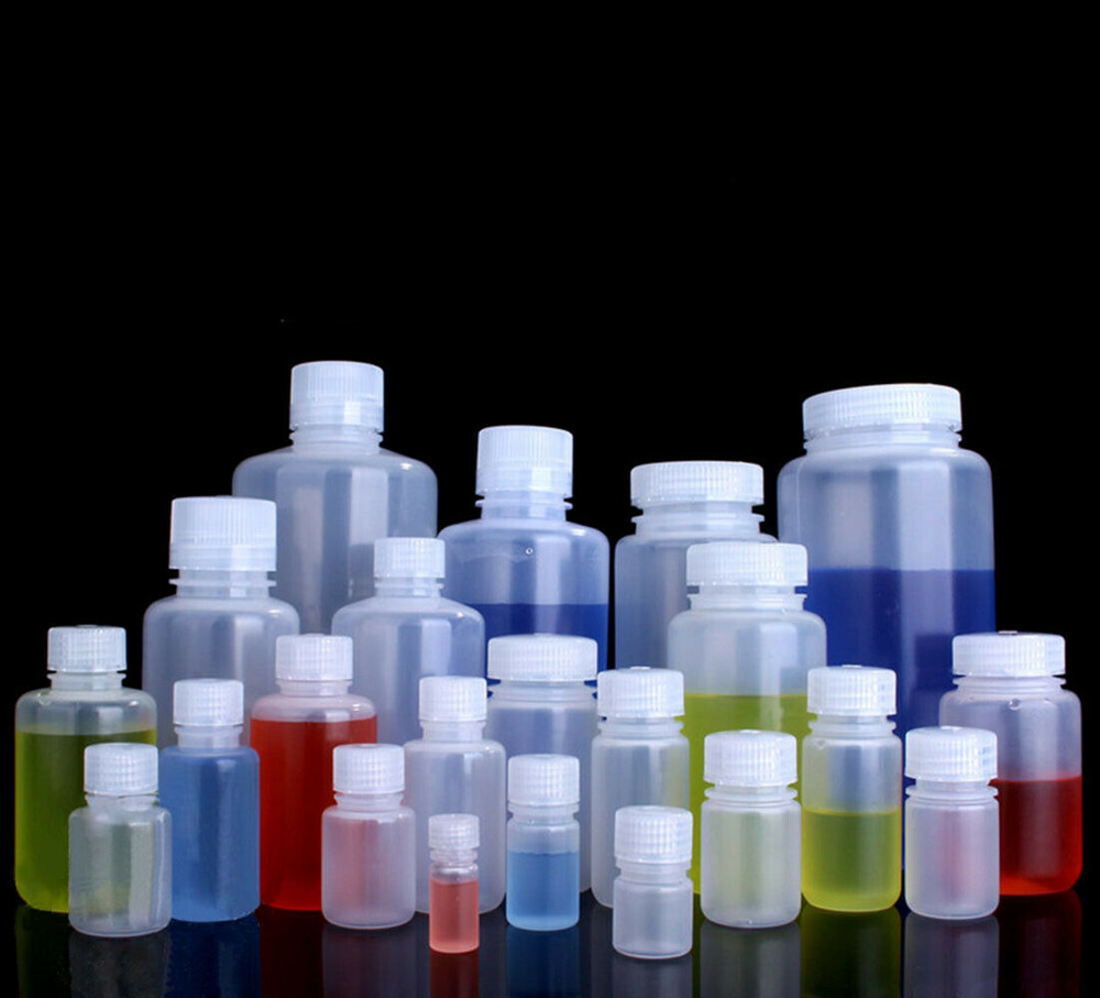 PP Bottles Containers High Temp Vials Clear Empty Plastic Sealed Jars 4mL-1000mL