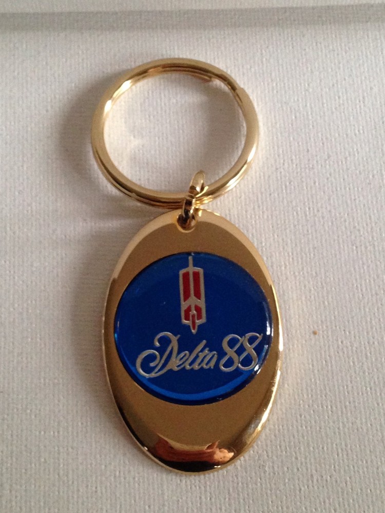Oldsmobile Delta 88 Keychain Solid Brass Olds key chain Personalized Free