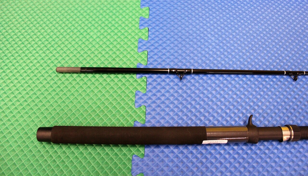 Okuma Classic Pro Trolling Rod Black 7' 6" 2 Piece CPC-762