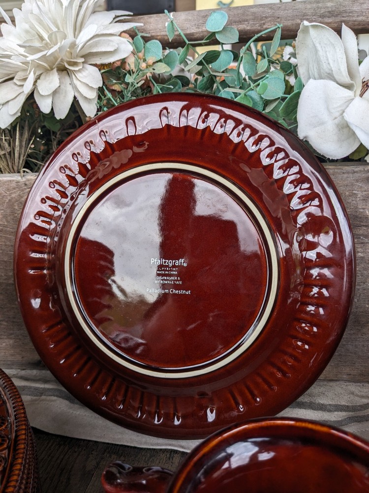 PFALTZGRAFF Palladium Chestnut Brown Miscellaneous Dinner Set