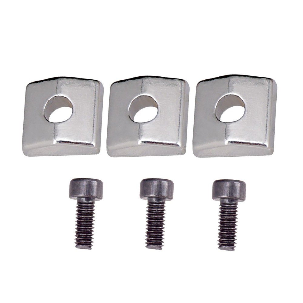3Set Nut Blocks & Screws For Electric Guitar Tremolo Bridge Strings Locking