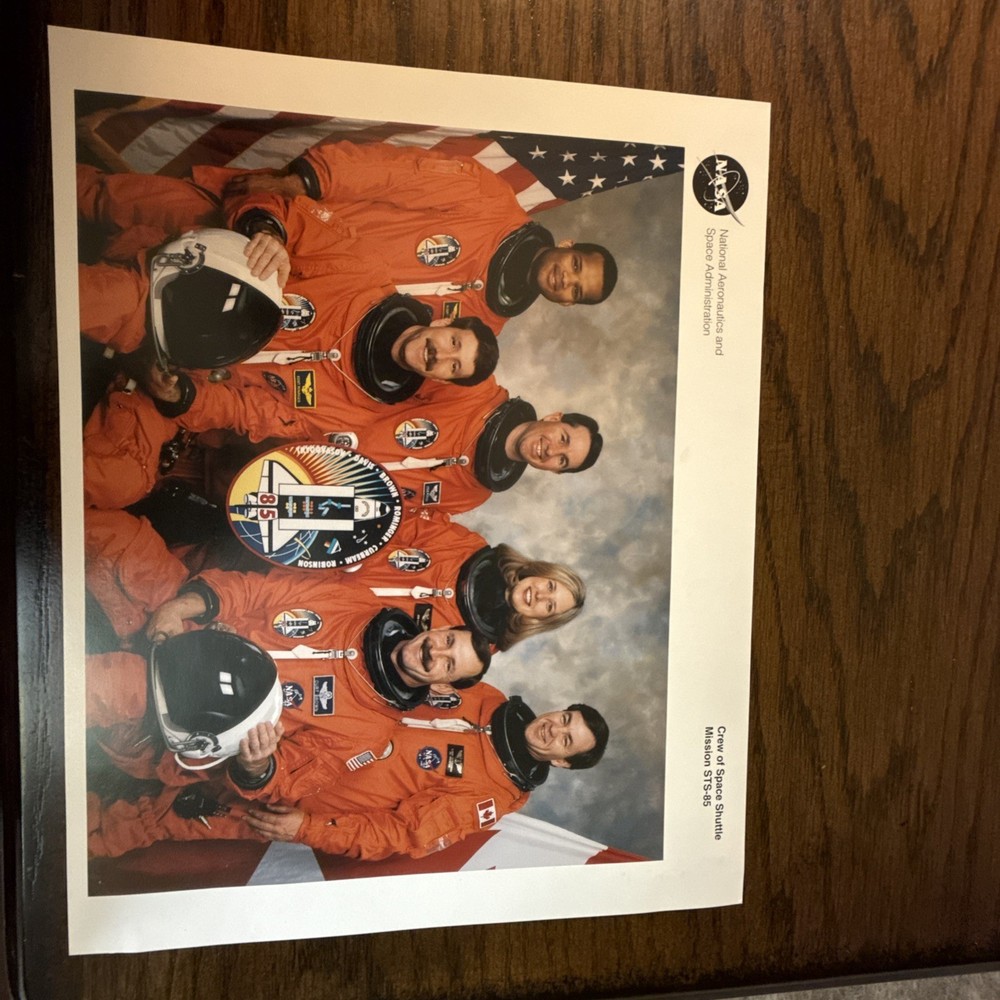 NASA Space Shuttle STS-85 Crew Lithograph (8x10)