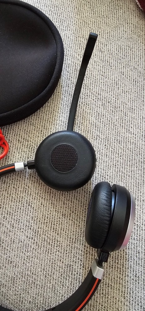 Jabra Evolve2 65 Stereo Wireless Headset (MS Teams, USB-A) - Black