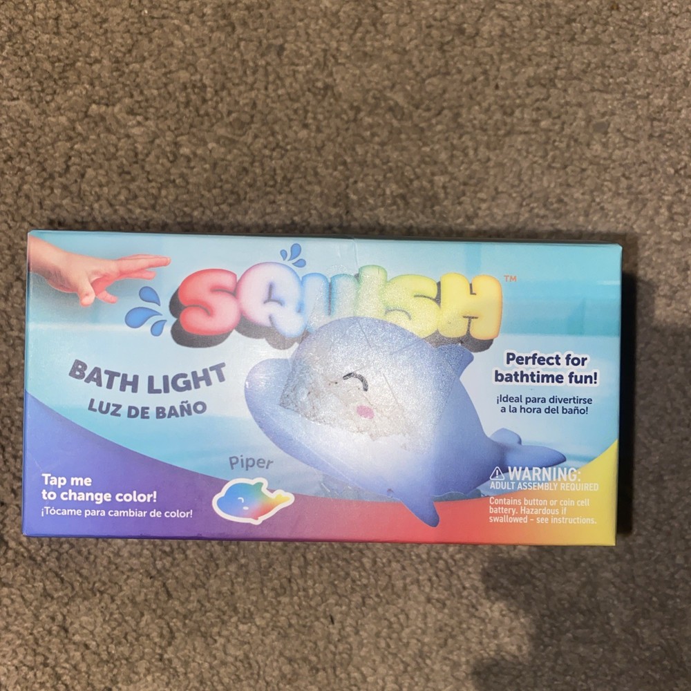 Globe Squish Light Bath Light Piper Dolphin