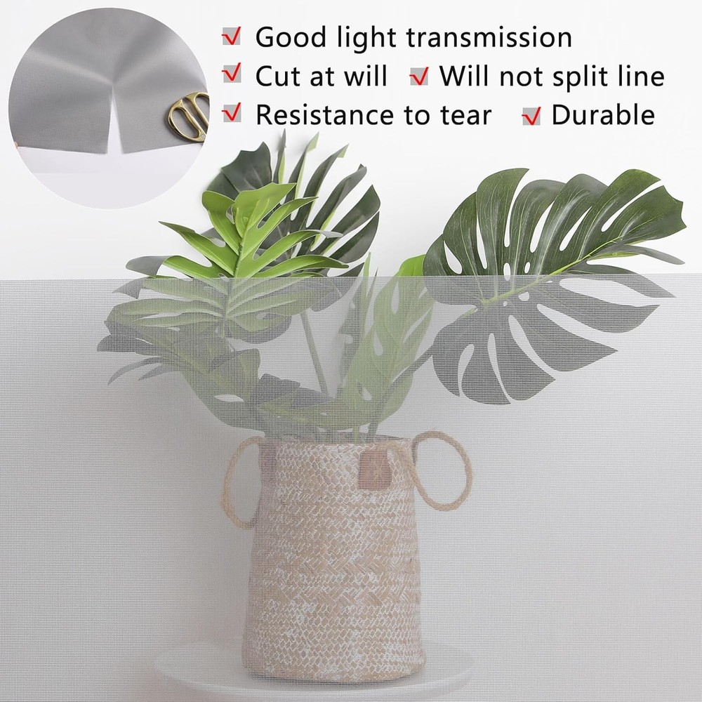 High Density Screen Pollen Proof Net Dust and Pollen Proof Screen Mesh Replaceme