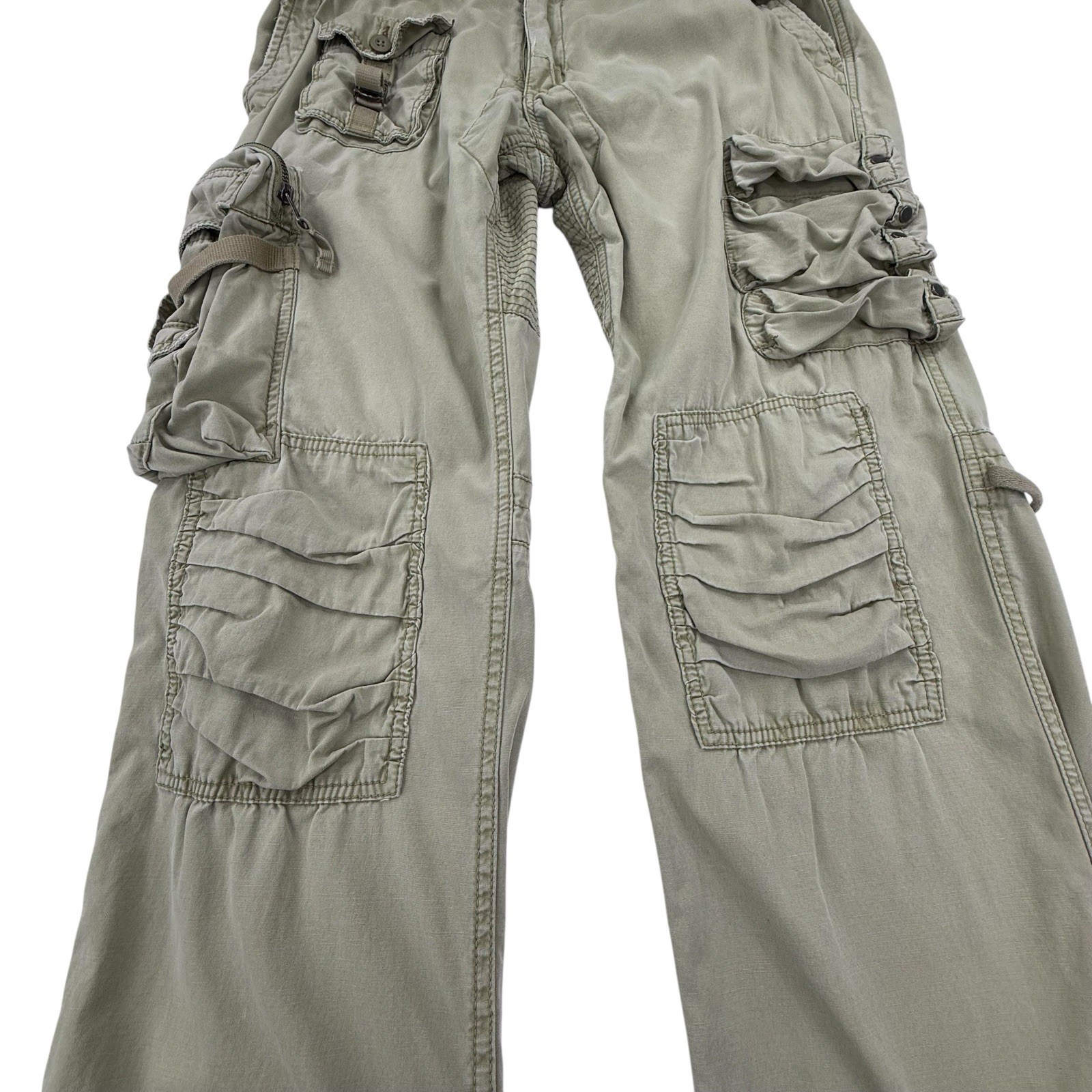 Vintage Polo Ralph Lauren Paratrooper Military Utility Cargo Aviator Pants 36x30