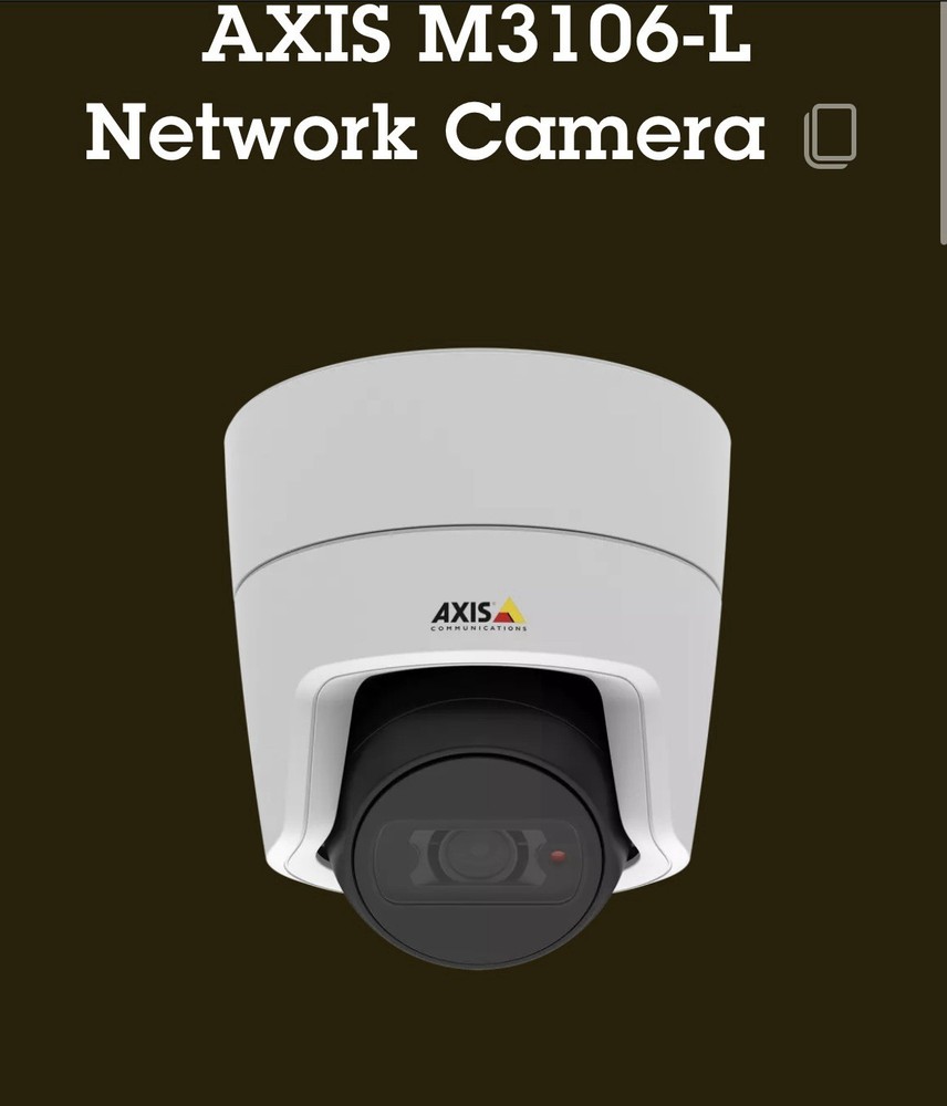 Axis M3106-L Dynamic Range Security Camera (used)