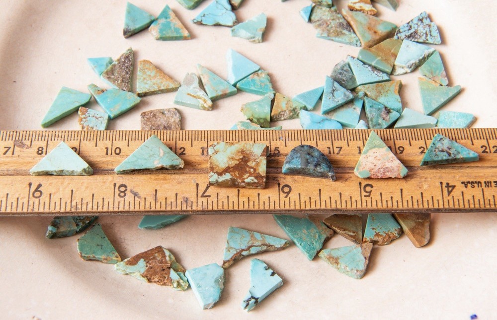 Bell Trading Post Triangle Turquoise Slabs 67 G’s!🔥Bell Trading Post Scrap! 🔥