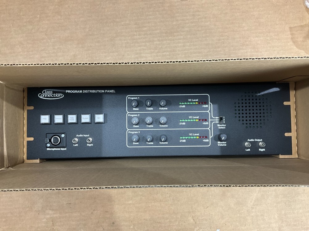 Valcom Program Distribution Panel VEPDP ✅❤️✅❤️✅ Open Box!