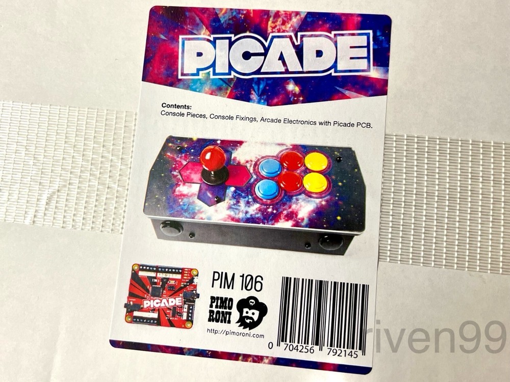 Pimoroni Picade Arcade Console Controller Kit (Raspberry Pi NOT INCLUDED!)
