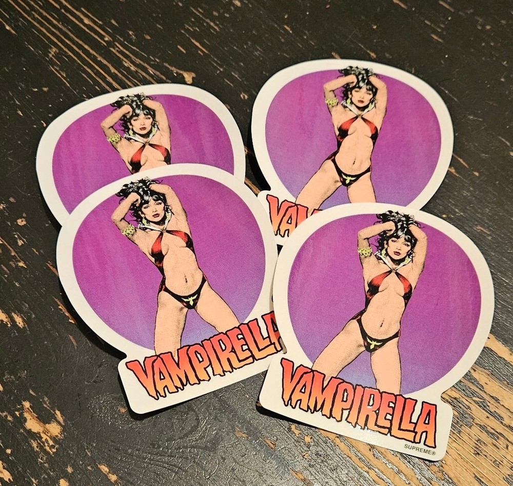 Supreme Vampirella Sticker 100% AUTHENTIC SS17 + FREE SURPRISE