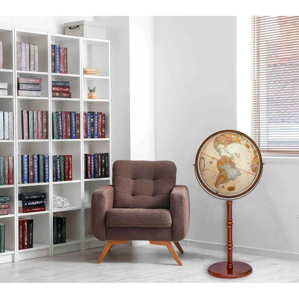 Commander Floor Standing World Globe