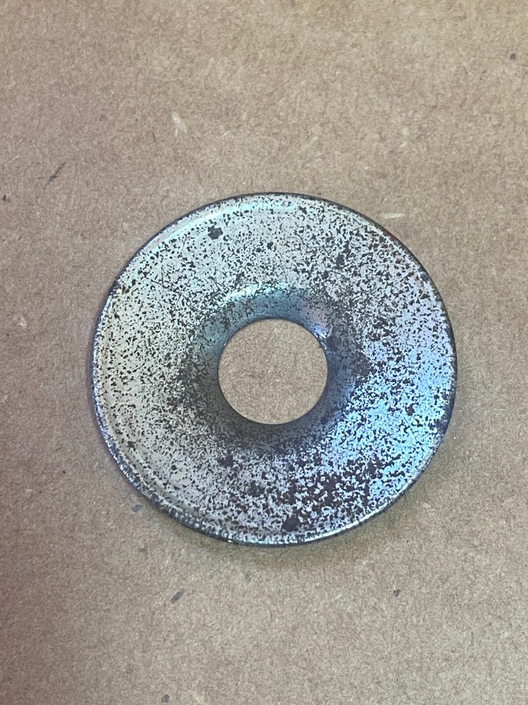 Vtg Silvertone Phonograph Replacement Part ONE CAP ONLY For Needle Cup Chrome