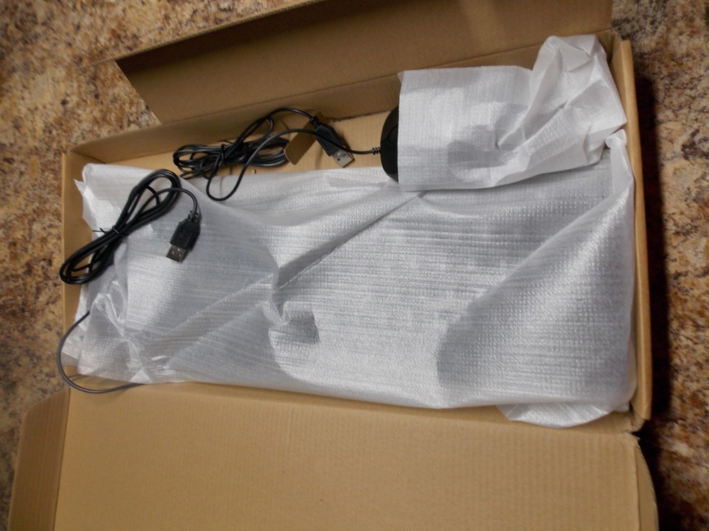 NEW IN BOX KBM Wired Keyboard and Mouse Combo