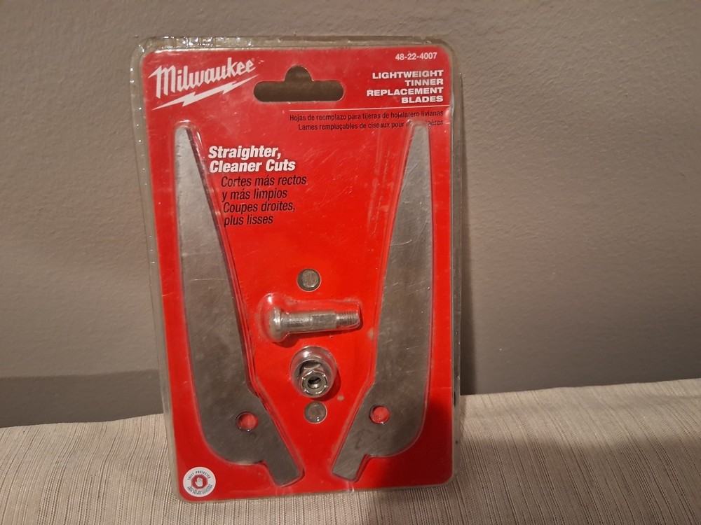 Milwaukee Lightweight Tinner Replaceable Blades 48-22-4007