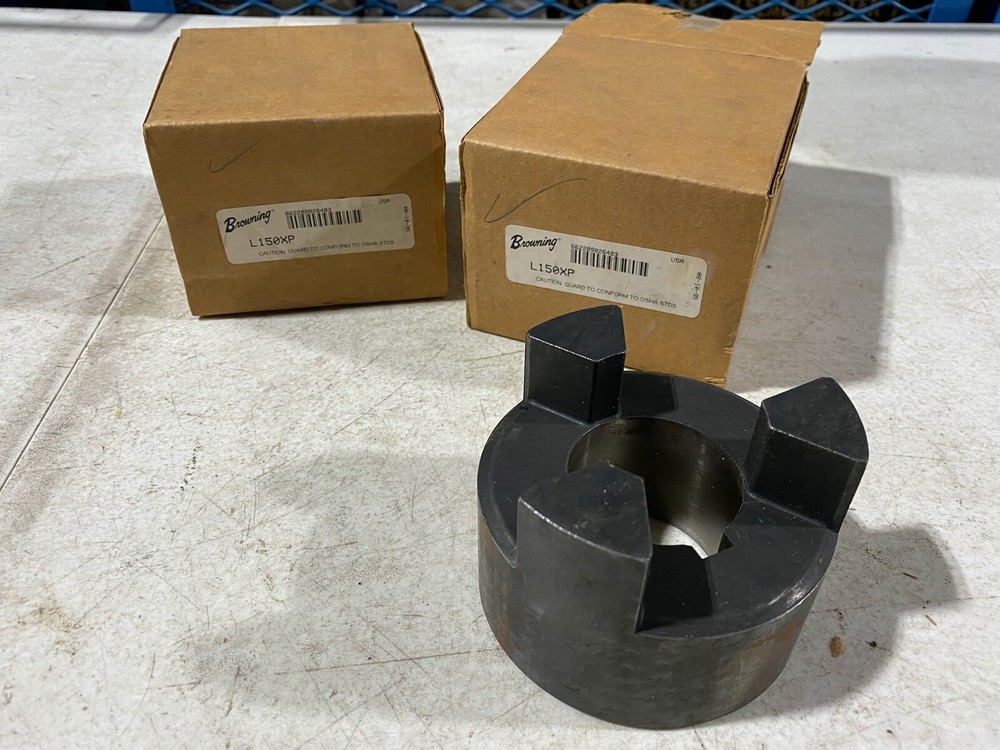 One (1) Browning L150XP Jaw Coupling Hub Setscrew w/keyway, NOS