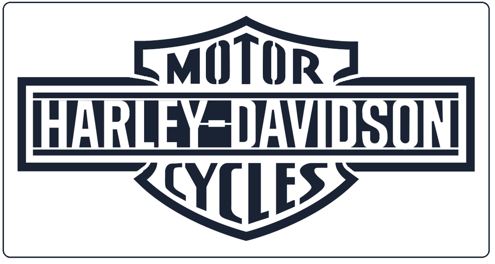 Harley Davidson Logo Stencil Template Airbrush Paint #003