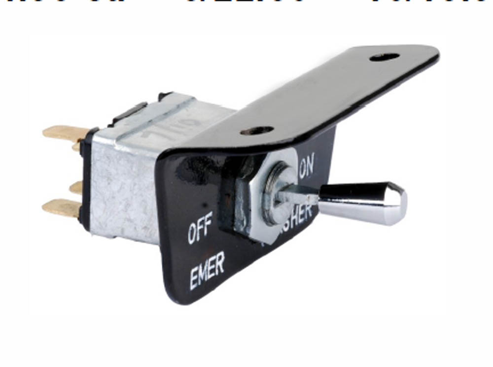 NEW! 1966 Ford Mustang EMERGENCY FLASHER SWITCH with Bracket and Switch