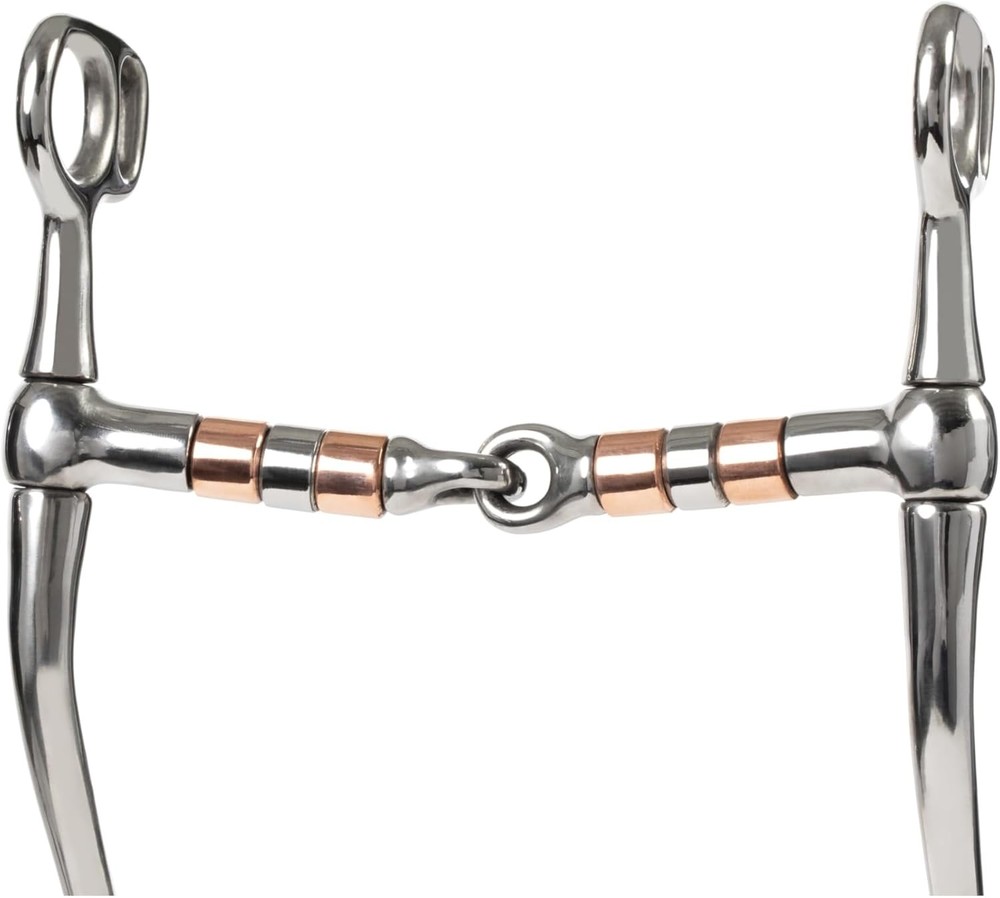 Weaver Leather Tom Thumb Snaffle Bit, 5 5