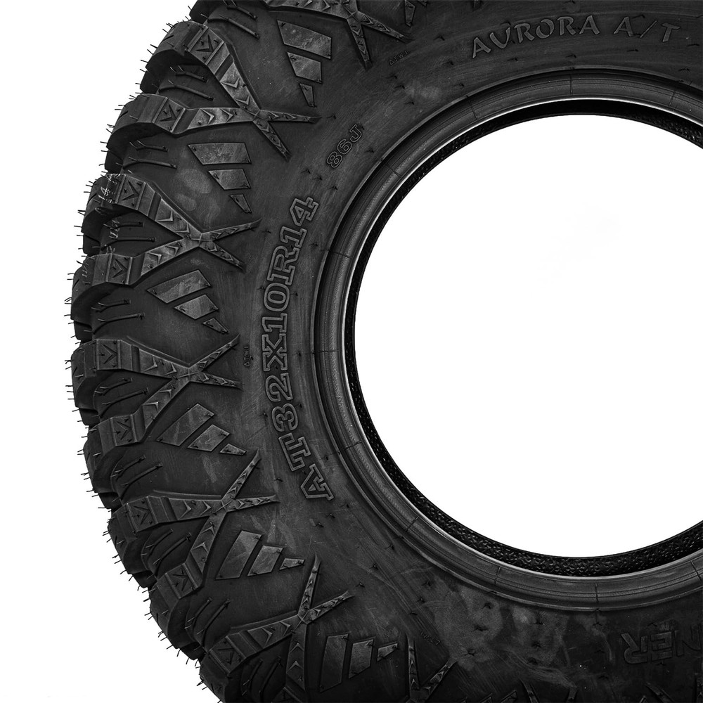 4 件装 32x10R14 全地形车/UTV 全地形 8PR 轮胎 Trail/Mud/Sand 无内胎