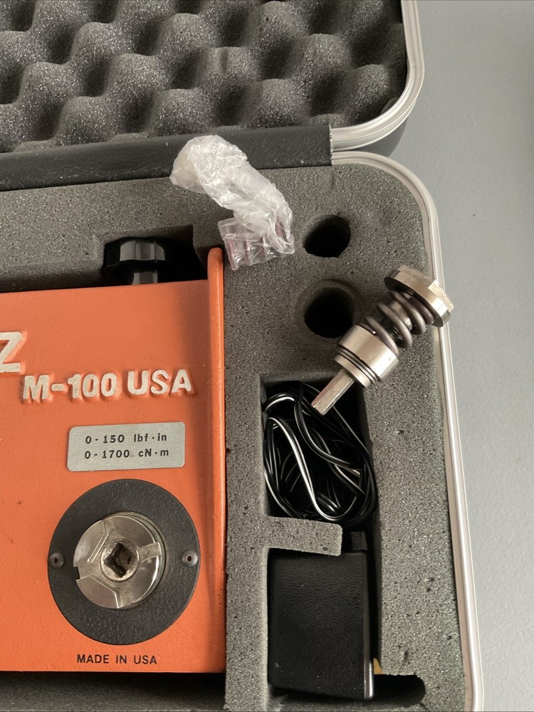 MOUNTZ M-100 Torque Calibrator Untested!