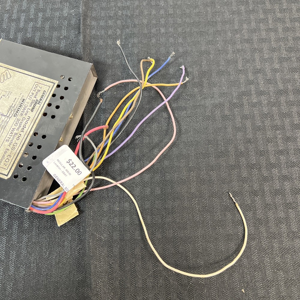 General Sound Equalizer - As Is